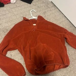 Orange zip up Tjmaxx